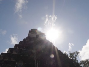 Tikal pyramid